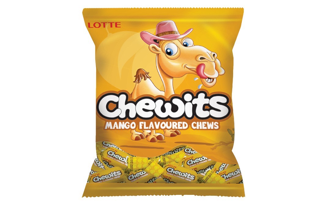 Lotte Chewits, Mango Flavoured Chews   Pack  190 grams